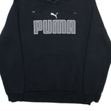 PUMA Mens Black Hoodie M