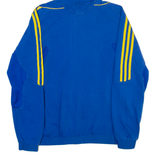ADIDAS Cheltenham Saracens Rugby Club Mens Blue Hoodie Full Zip M