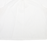 COLOURWAYS Floral Embroidery Womens Plain Shirt White 2XL