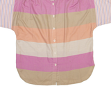 TRU BLOUSE Womens Shirt Purple Striped S
