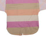 TRU BLOUSE Womens Shirt Purple Striped S