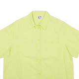 YESSICA Womens Plain Shirt Green M