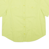 YESSICA Womens Plain Shirt Green M