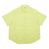 YESSICA Womens Plain Shirt Green M