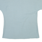 Mens Plain Shirt Blue M