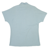 Mens Plain Shirt Blue M