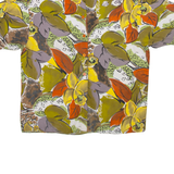 Womens Shirt Green Floral UK 12