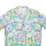 Womens Shirt Blue Floral M