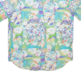 Womens Shirt Blue Floral M
