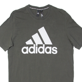 ADIDAS Mens T-Shirt Grey M