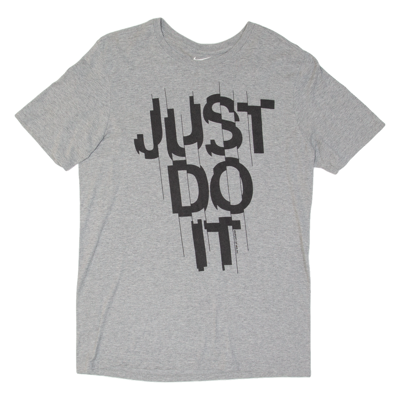 NIKE Mens T-Shirt Grey M