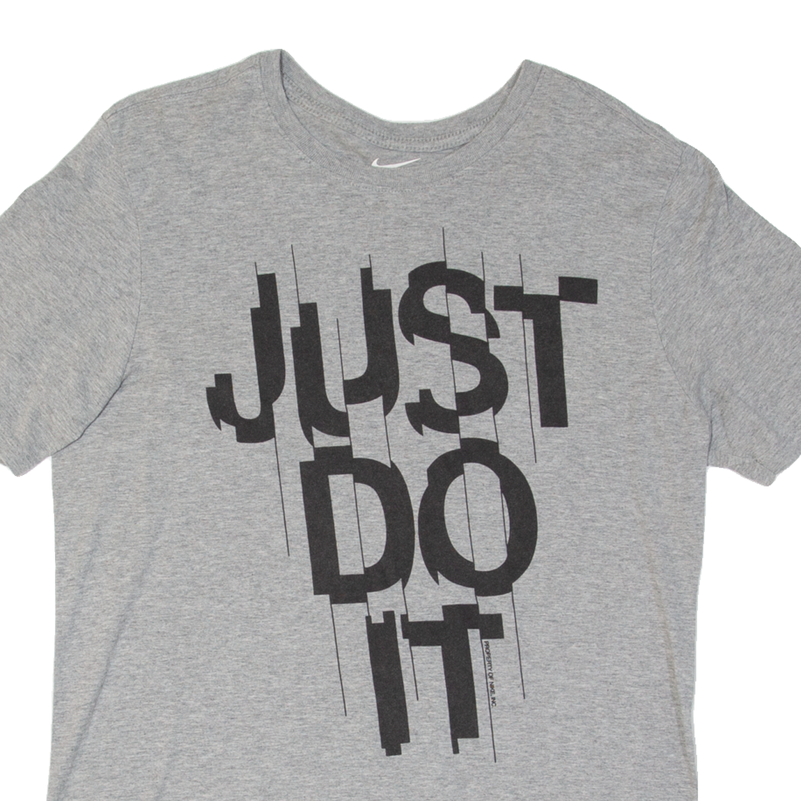 NIKE Mens T-Shirt Grey M