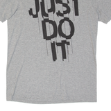 NIKE Mens T-Shirt Grey M