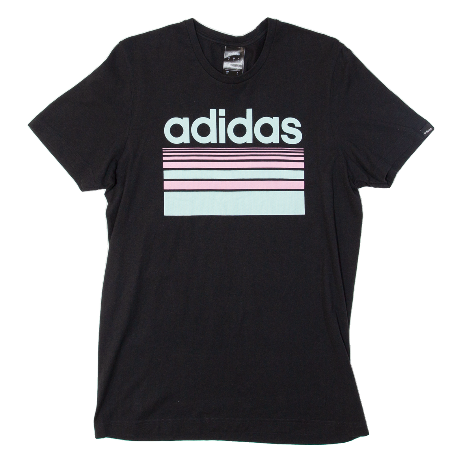 ADIDAS Mens T-Shirt Black S
