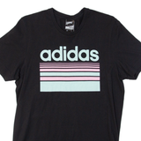 ADIDAS Mens T-Shirt Black S