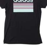 ADIDAS Mens T-Shirt Black S