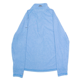 TRESPASS Womens Fleece Blue 1/4 Zip UK 14