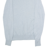 THE KOOPLES Mens Jumper Blue Crew Neck Tight Knit Wool S