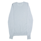 THE KOOPLES Mens Jumper Blue Crew Neck Tight Knit Wool S