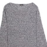 MASSIMO DUTTI Womens Jumper Black Chunky Knit XS