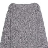 MASSIMO DUTTI Womens Jumper Black Chunky Knit XS