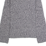 MASSIMO DUTTI Womens Jumper Black Chunky Knit XS