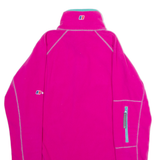 BERGHAUS Womens Fleece Pink 1/4 Zip UK 8