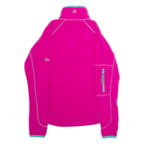 BERGHAUS Womens Fleece Pink 1/4 Zip UK 8