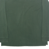 CARHARTT Mens Polo Shirt Green Long Sleeve XL