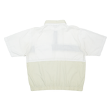 SADDLEBROOK Mens Polo Shirt Beige Striped L