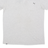 PUMA Mens Polo Shirt Grey L