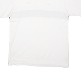 UMBRO Mens Polo Shirt White Striped XL