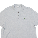 LACOSTE Regular Fit Mens Polo Shirt Grey 2XL