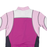 GONSO Cycling Womens T-Shirt Pink 1/4 Zip XS
