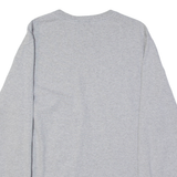 CARHARTT Mens T-Shirt Grey Long Sleeve S