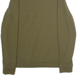 TED BAKER Mens Sweatshirt Green 1/4 Zip M