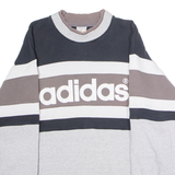 ADIDAS ORIGINALS X Descente Mens Sweatshirt Grey Crew Neck M