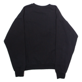 PUMA Mens Sweatshirt Black Crew Neck S