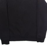 ELLESSE Womens Sweatshirt Black Crew Neck UK 10