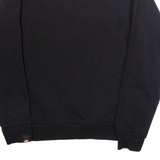 ELLESSE Womens Sweatshirt Black Crew Neck UK 10
