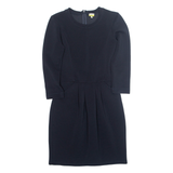 HOBBS LONDON Womens Fit & Flare Dress Blue Knee Length UK 6