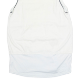 PUMA Womens Tank Dress Cream Sleeveless Knee Length S