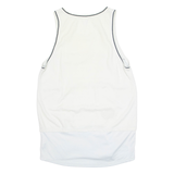 PUMA Womens Tank Dress Cream Sleeveless Knee Length S