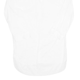 ZARA Seim Sheer Womens Shirt Dress White Long Sleeve Hi-Low S