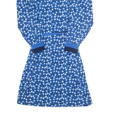 BODEN Womens Day Dress Blue Floral Midi UK 14
