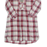 FAT FACE Womens Shirt Dress Red Plaid Knee Length UK 10