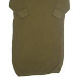 FRENCH CONNECTION Womens Jumper Dress Green Knee Length M