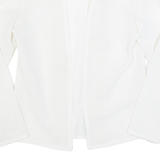 C&A Open Womens Blouse White Long Sleeve S