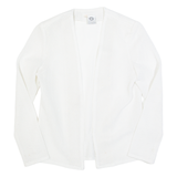 C&A Open Womens Blouse White Long Sleeve S