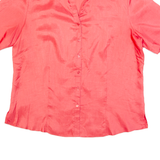 GERRY WEBER Womens Blouse Red Collared M